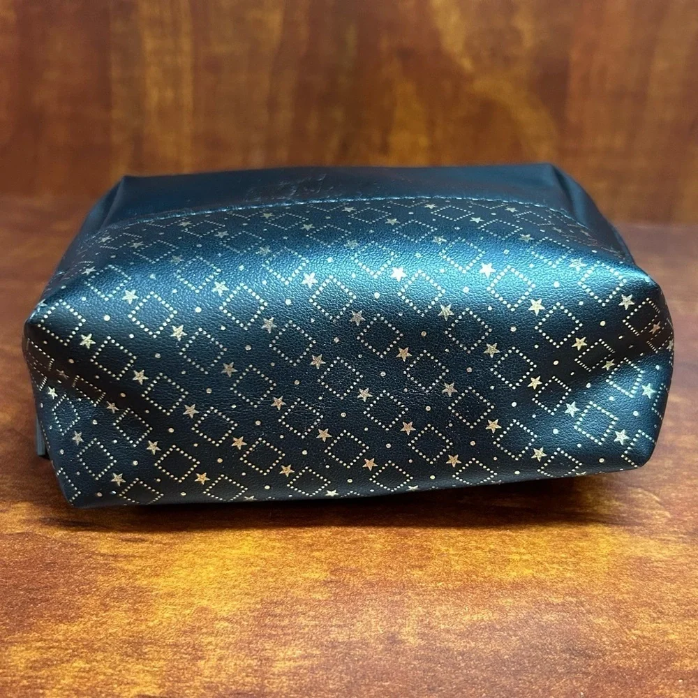 Yves Saint Laurent Black and Gold Cosmetic Bag